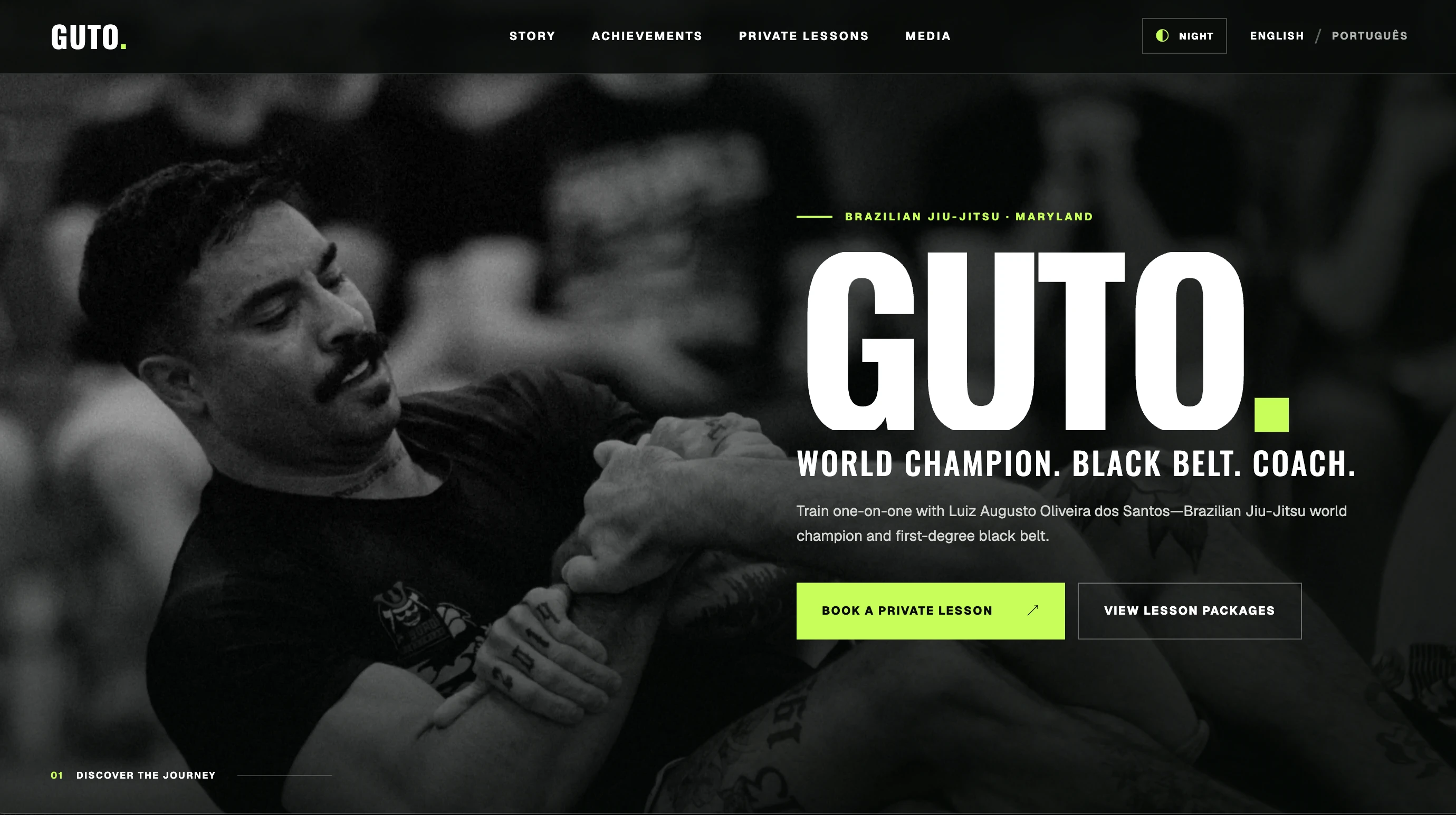 Brazilian Jiu-Jitsu Champion Online Presence